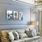 3 Piece Framed Canvas Art Prints Ready to Hang Inspirational Abstract Blue Pictures Home Decorations